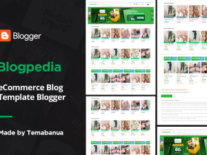 Blogpedia Template Mirip Marketpalce Tokopedia
