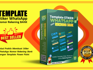 Template Stiker WhatsApp Nomor Rekening Bank